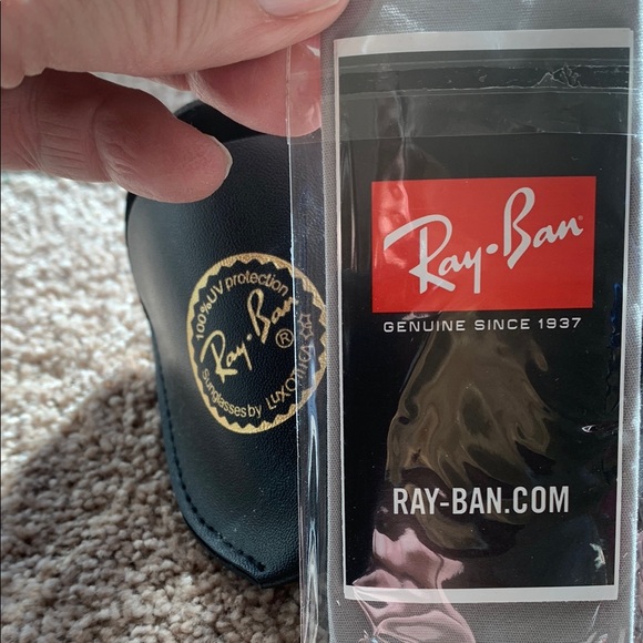 NWT Ray-Ban Brown Sunglasses with Case - Picture 5 of 6